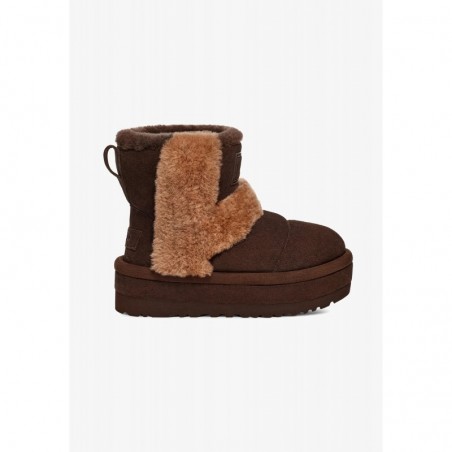 UGG CLASSIC CHILLAPEAK Botines con plataforma burnt cedar