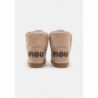 Mou ESKIMO GLITTER LOGO Botines rose/beige