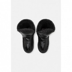 Mou ESKIMO WITH LOGO Botines con plataforma black