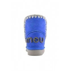 Bota MOU Eskimo 18 Glitter Logo Azul