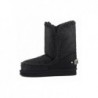 Bota MOU Eskimo 24 Rhinestones Logo Cracked Black