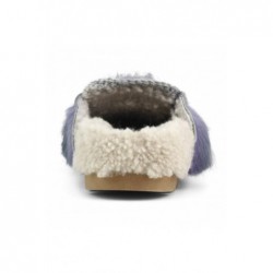 Pantuflas MOU Winter Sio Slide Long Hair Ponyskin