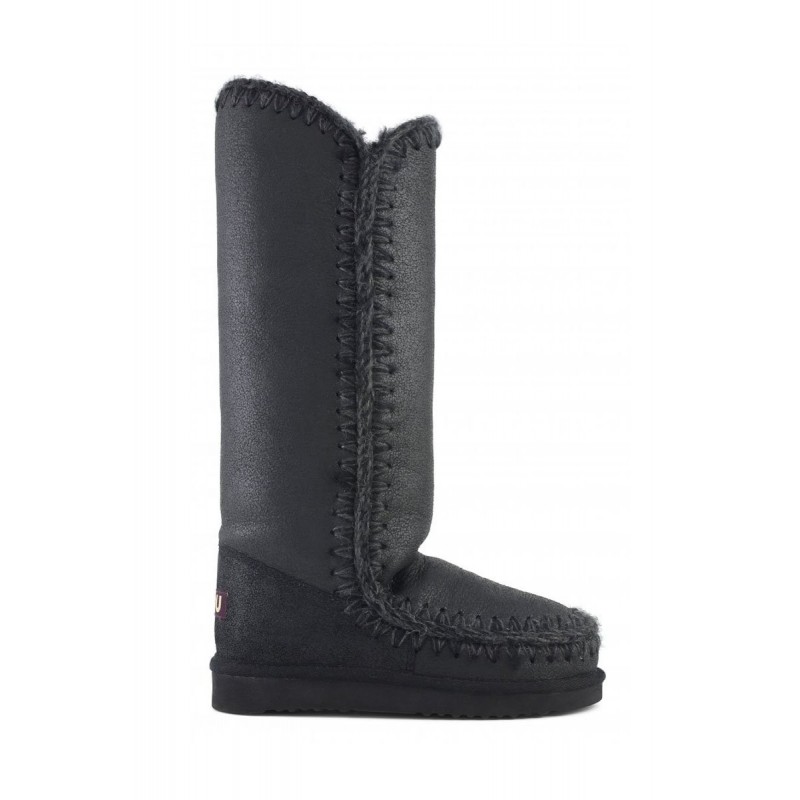 Bota MOU Eskimo Tall 40 Negra Satinada