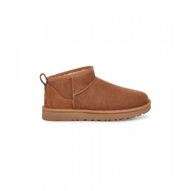 BOTA MUJER CLASSIC ULTRA MINI CHESTNUT