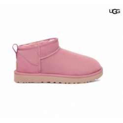 Botas UGG Classic Ultra Mini rosa celeste mujer