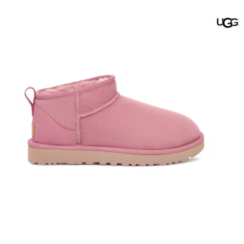 Botas UGG Classic Ultra Mini rosa celeste mujer