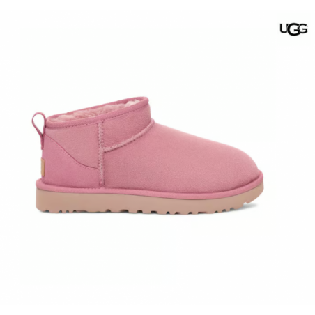 Botas UGG Classic Ultra Mini rosa celeste mujer