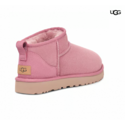 Botas UGG Classic Ultra Mini rosa celeste mujer