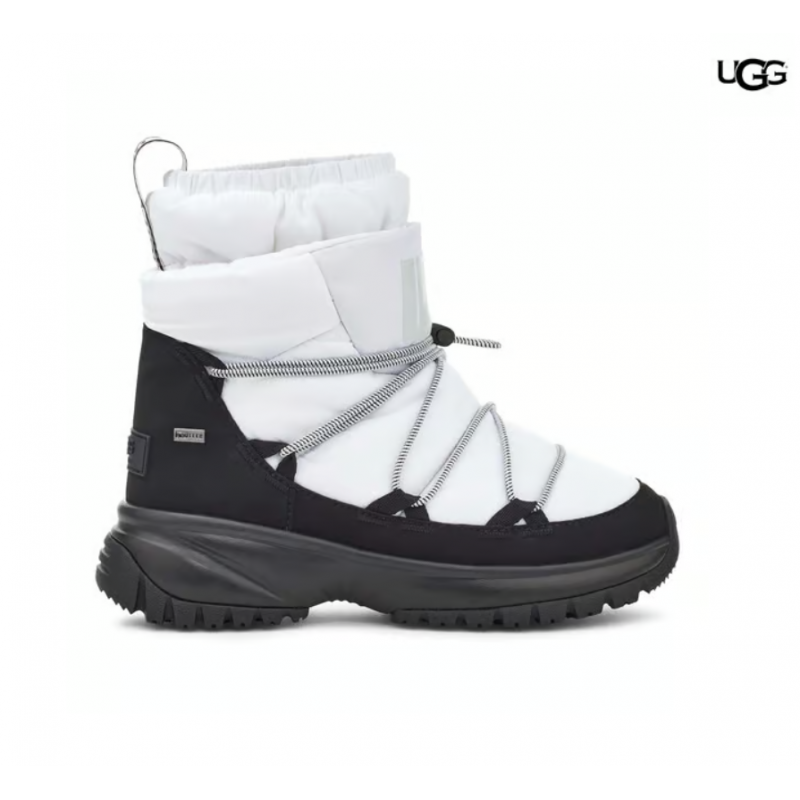 Botas UGG Yose Puffer blanco negro mujer