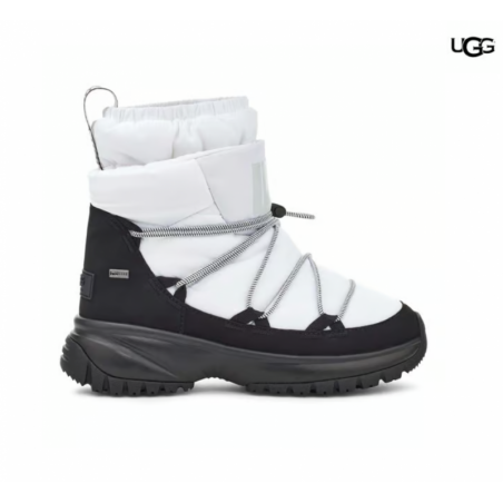 Botas UGG Yose Puffer blanco negro mujer