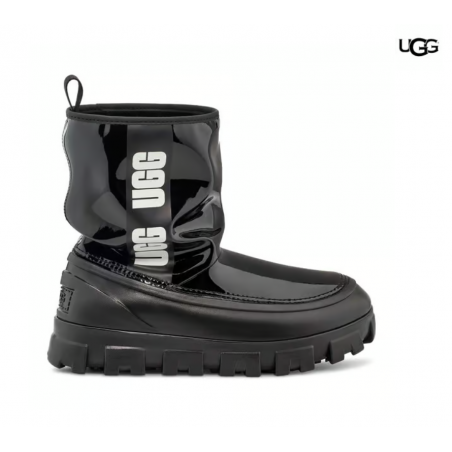 Botas UGG Classic Brellah Mini negro puro mujer