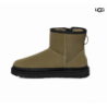 Botas UGG Classic Mini Zipper marrón negro mujer