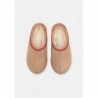 UGG TASMAN Pantuflas mustard sand/dark cherry