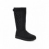 BOTA MUJER CLASSIC CARDI CABLED KNIT Negro