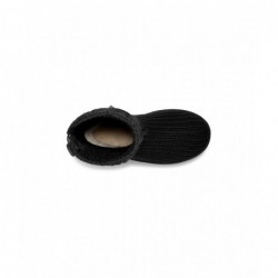 BOTA MUJER CLASSIC CARDI CABLED KNIT Negro