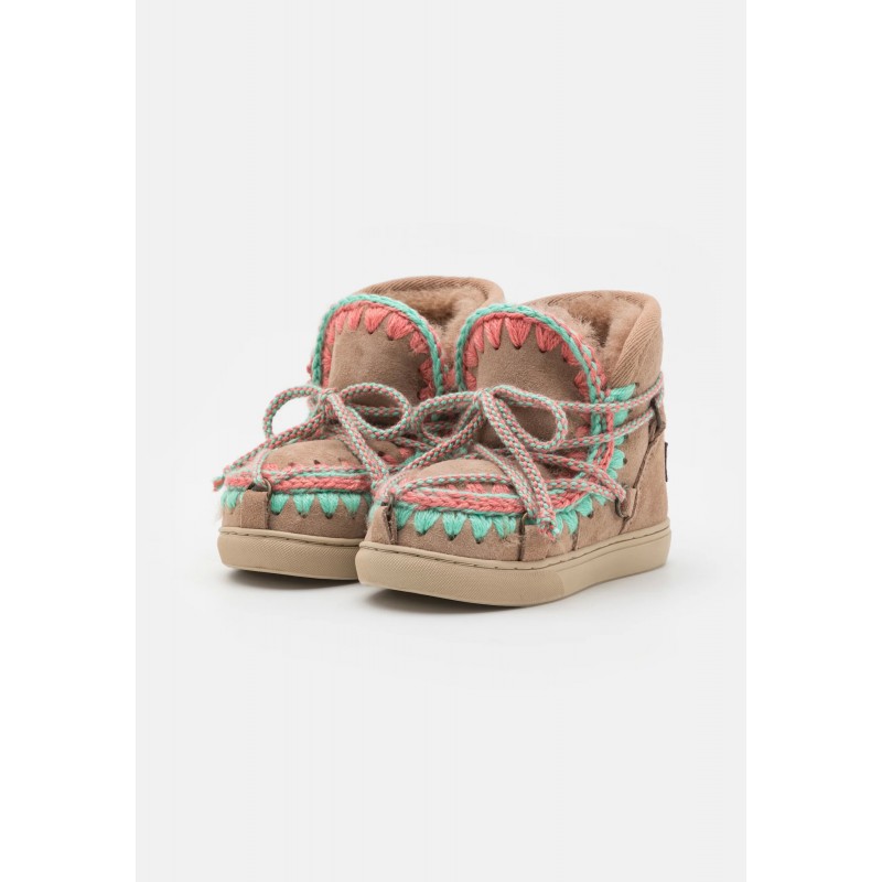 Mou KIDS SCOUBIDOO LACE UNISEX Botines camel