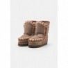 Mou ESKIMO OVERSTICHING UNISEX Botas para la nieve elephant grey