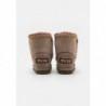 Mou ESKIMO OVERSTICHING UNISEX Botas para la nieve elephant grey