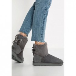 UGG MINI BAILEY BOW II Botines grey