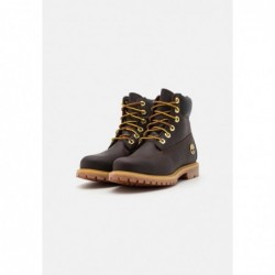 Timberland PREMIUM Botines con cordones dark brown/black