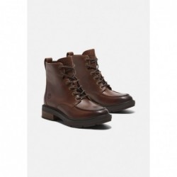 Timberland Botines con plataforma dark brown full grain