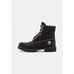 Timberland PREMIUM 6 INCH Botines con cordones black white