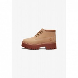 Timberland STONE STREET NELLIE Botines con cordones medium beige nubuck