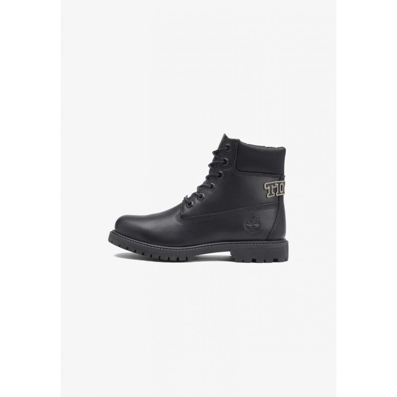 Timberland WATERPROOF Botines con cordones black full grain