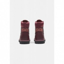 Timberland WATERPROOF Botines con cordones dark red full grain