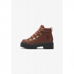 Timberland Botines con plataforma rust full grain