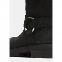 Timberland TALL PULL ON Botas con plataforma black suede