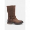 Timberland TALL PULL ON Botas con plataforma dark brown suede