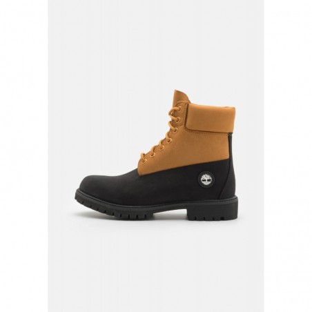 Timberland PREMIUM 6 INCH Botines con cordones black/wheat