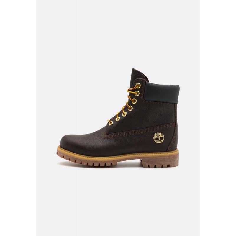 Timberland PREMIUM 6 INCH Botines con cordones dark brown/black