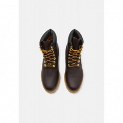 Timberland PREMIUM 6 INCH Botines con cordones dark brown/black