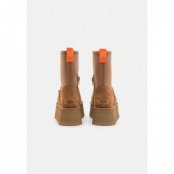 UGG CLASSIC DIPPER Botines con plataforma chestnut