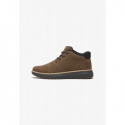 Timberland MID CHUKKA Botines con cordones dark brown nubuck