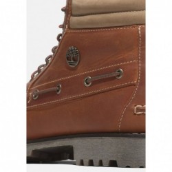 Timberland MID Botines con cordones medium orange full grain