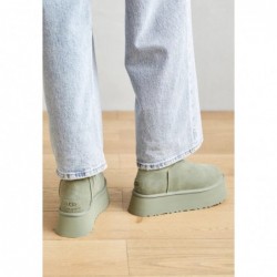 UGG CLASSIC DIPPER Botines con plataforma shaded clover