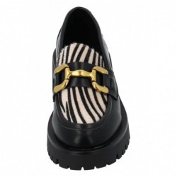 Palado IOLENA Mocasines schwarz zebra beige