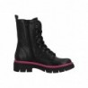 Palado by Sila Sahin JAZZLY Botines con cordones schwarz pink