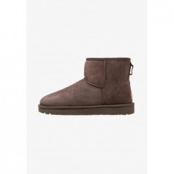 UGG CLASSIC MINI II Botines bajos burnt chocolate