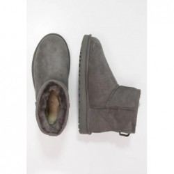 UGG CLASSIC MINI II Botines bajos burnt grey