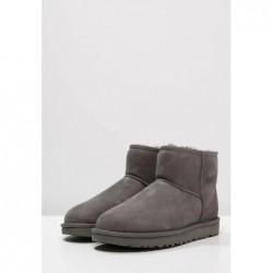 UGG CLASSIC MINI II Botines bajos burnt grey