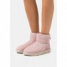 UGG CLASSIC MINI II Botines bajos burnt rose grey