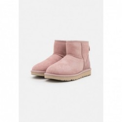 UGG CLASSIC MINI II Botines bajos burnt rose grey