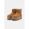 UGG CLASSIC MINI PLATFORM Botines con plataforma Castañas