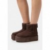 UGG CLASSIC MINI PLATFORM Botines con plataforma Cedro quemado