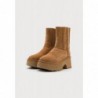 UGG CLASSIC TWIN SEAM NEW HEIGHTS Botines con plataforma chestnut