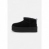 UGG CLASSIC ULTRA MINI PLATFORM Botines con plataforma negro